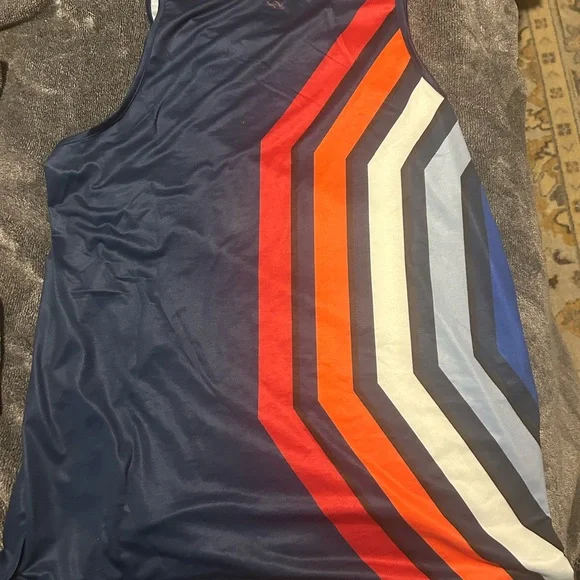 Rabbit Trail Running NWT EZ Tank Top - Women's Med blue orange Athletic - Picture 4 of 4